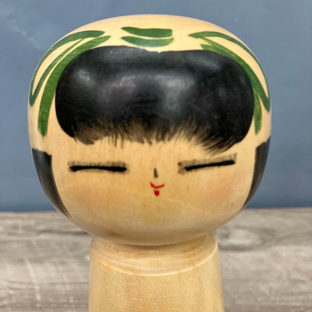 E-4 伝統工芸品 こけし 2体セット 創作こけし 近代こけし こけし 置き物