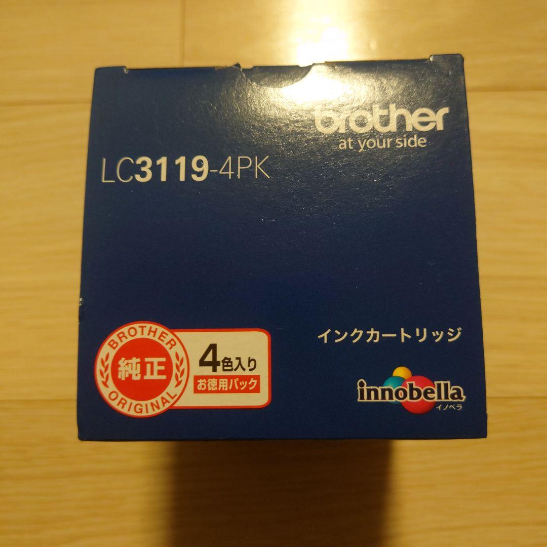 ブラザー（brother） 純正インクカートリッジ LC3119-4PK