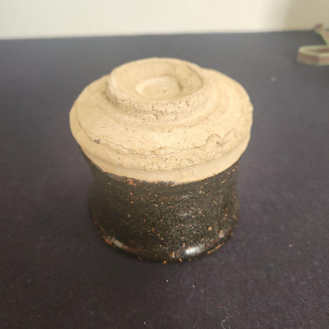 志戸呂焼茶碗‥筒茶碗