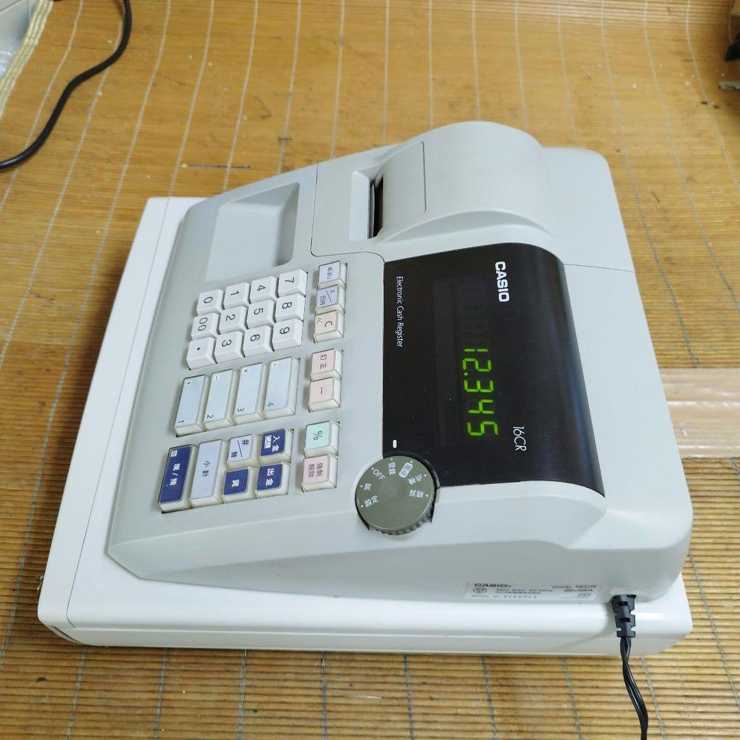 カシオレジスター　16CR　簡単便利特殊　送料込　161616