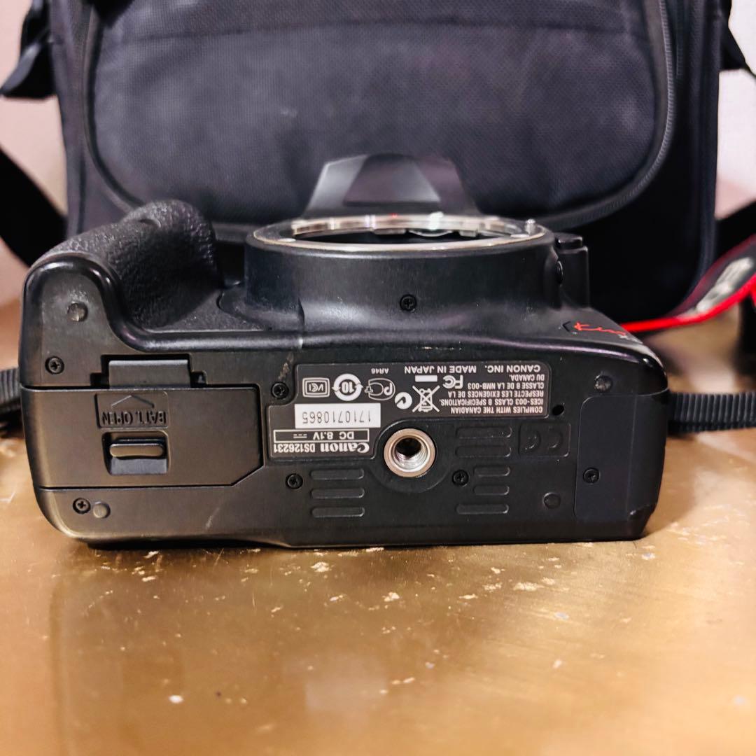 美品 Canon EOS Kiss X3 ダブルズームキット 望遠レンズ バッグ