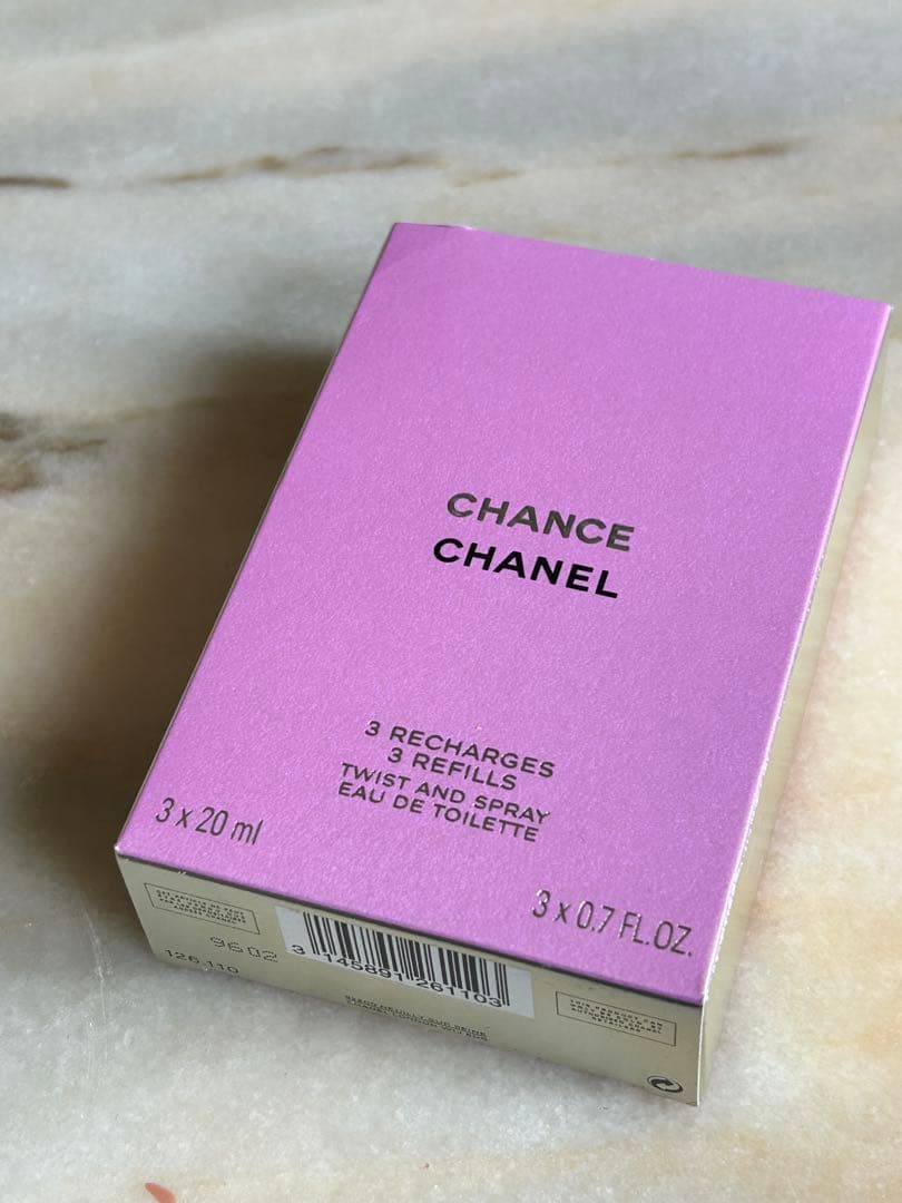 CHANEL CHANCE オードトワレット 3本セット【リフィル】