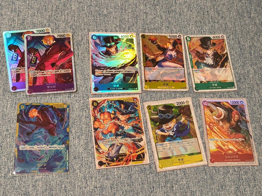 ワンピース カードゲーム Spec, sr, r set
