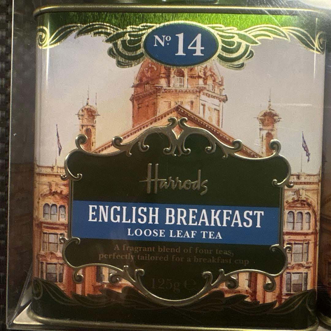 ハロッズ　紅茶３点セット　Harrods tea