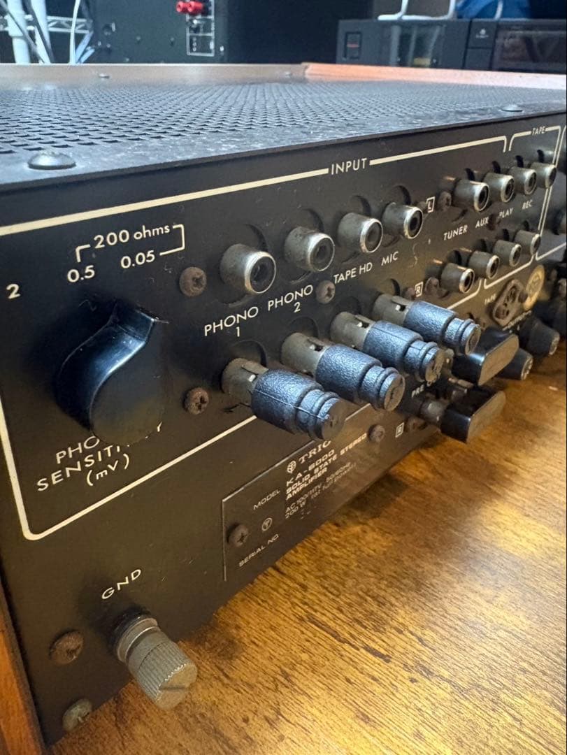 動作品 TRIO トリオ KA-6000 プリメインアンプ