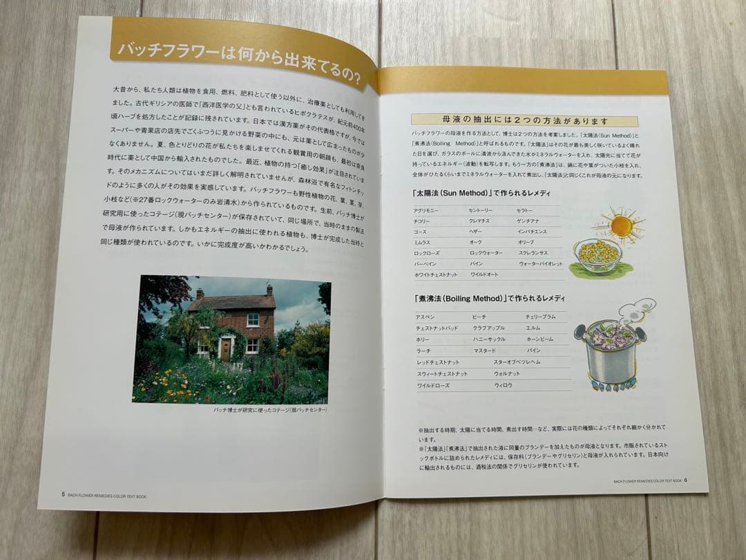 バッチフラワーレメディ　テキスト　ミキシングボトル