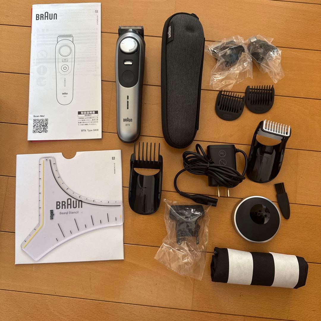 BRAUN ヒゲトリマー BT9560