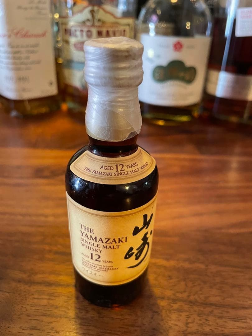 白州蒸溜所　樽出原酒10年190ml、12年原酒シェリー樽貯蔵150mlセット