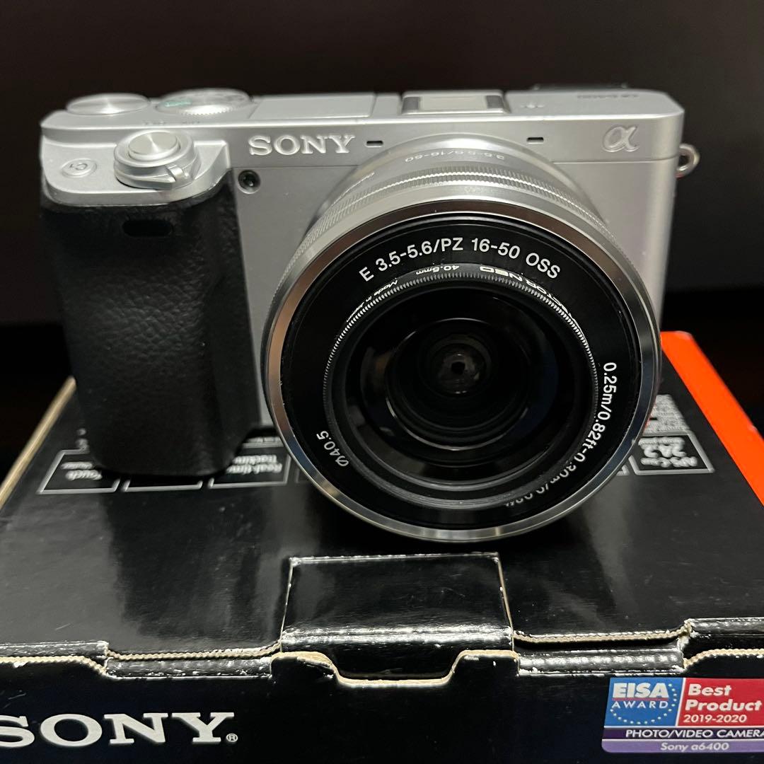 SONY α6400 ILCE−6400 パワーズームレンズキット（シルバー）