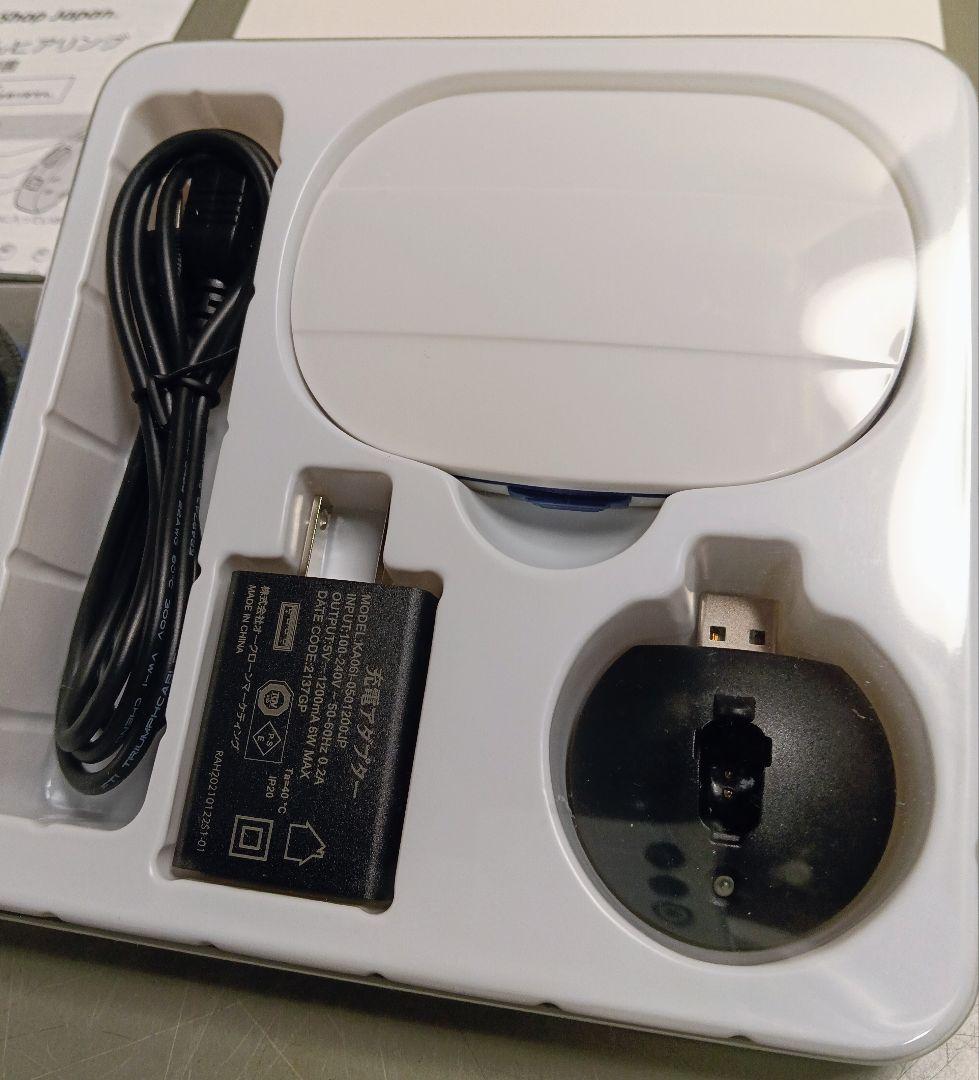 新品☆ショップジャパン　楽ちんヒアリングM　集音器　収納ポーチ　FN006159