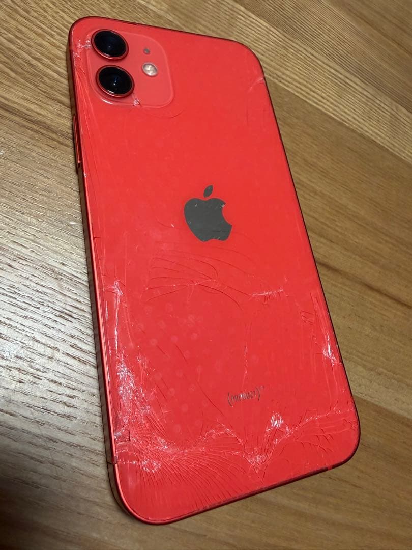 【ジャンク】iPhone 12 RED 128GB SIMフリー