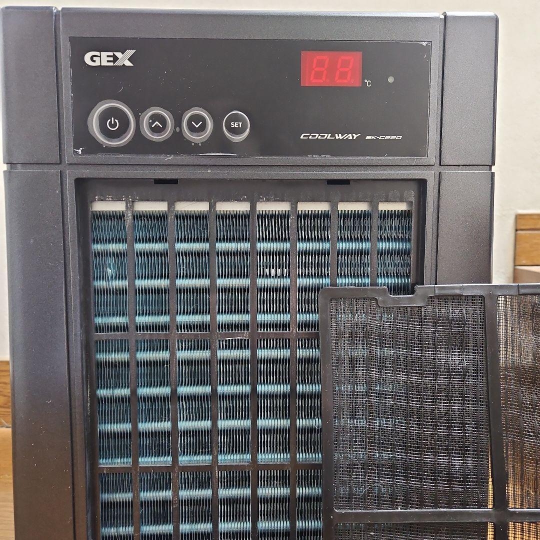 ＧＥＸ　クールウェイ　ＢＫ－Ｃ２２０ 水槽用クーラー（中古品）
