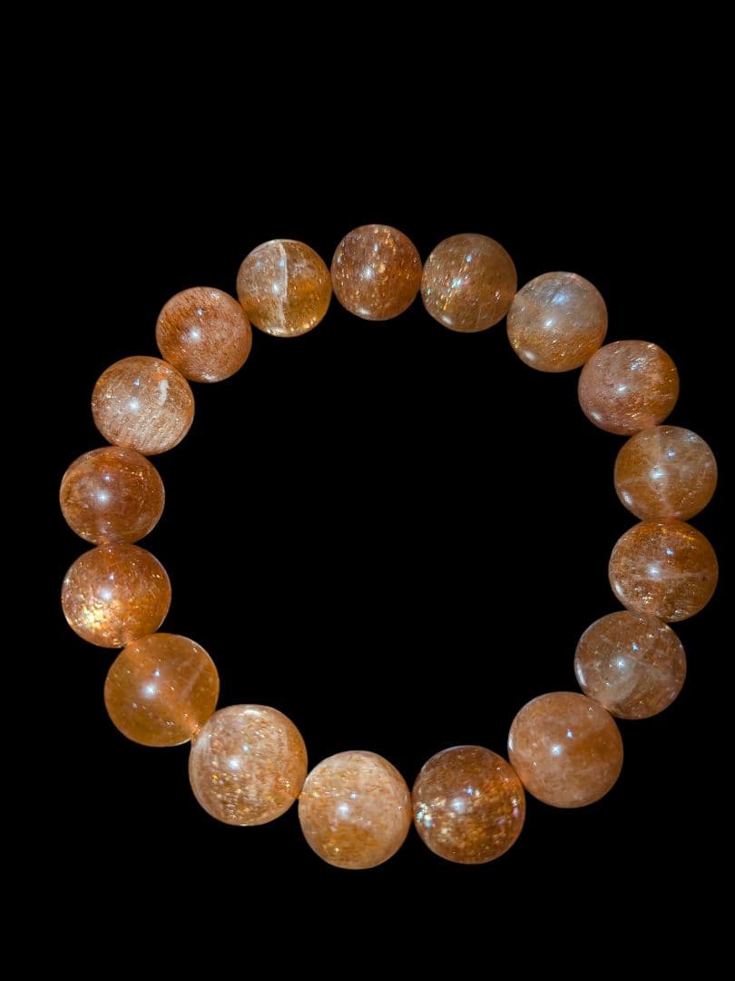 天然石 サンストーン ブレスレット