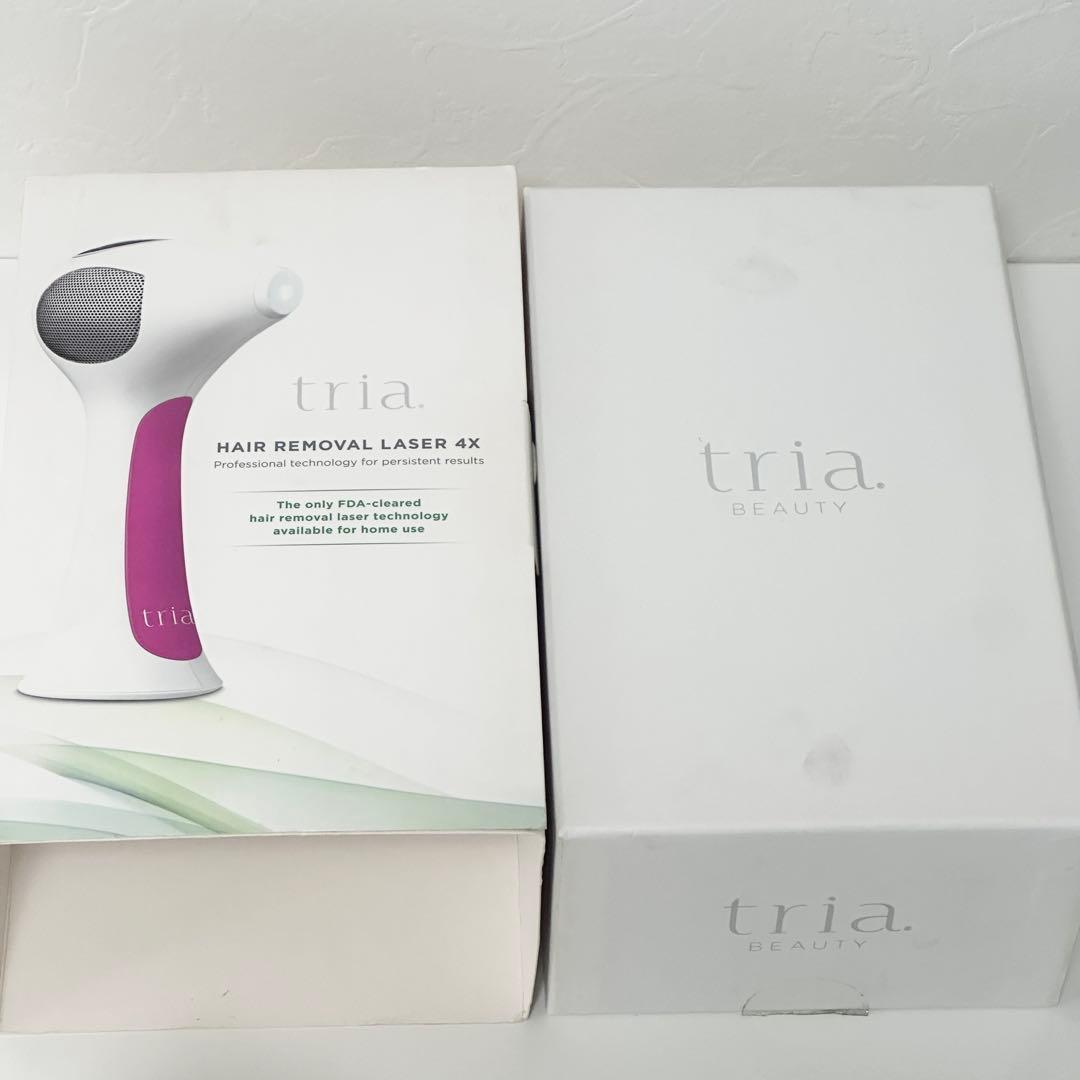 tria トリア レーザー脱毛器 4X LHR4.0 ホワイト ピンク