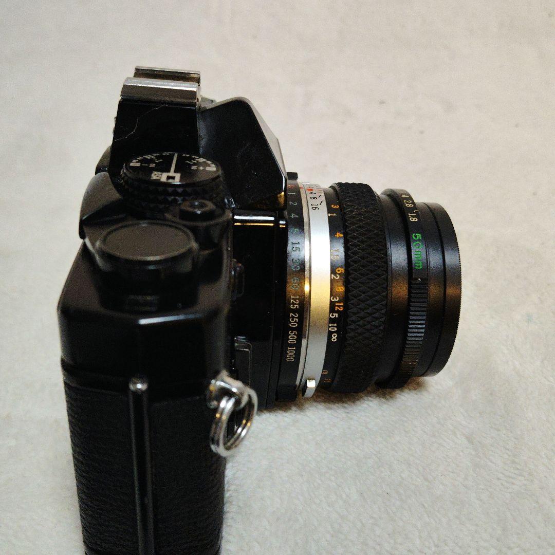 OLYMPUS OM-2N 50mmf1.8 露出OK ブラックボディ