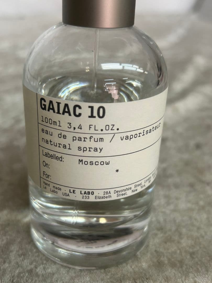 モ35 LE LABO GAIAC 10 オードパルファム 100ml
