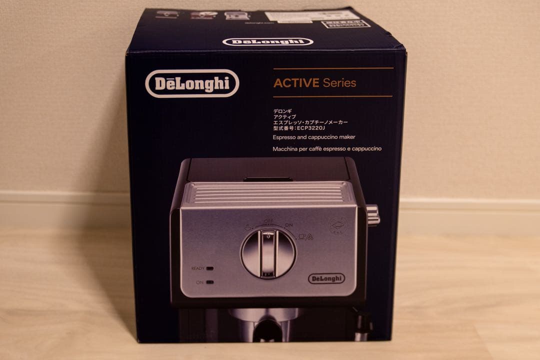 DeLonghi エスプレッソマシン レッド ECP3220J-R