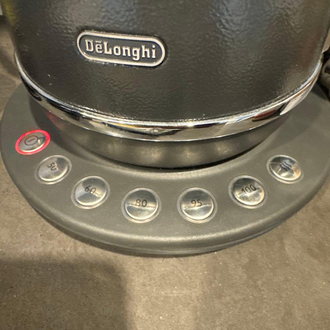 De'Longhi ブラック 電気ケトル 1L