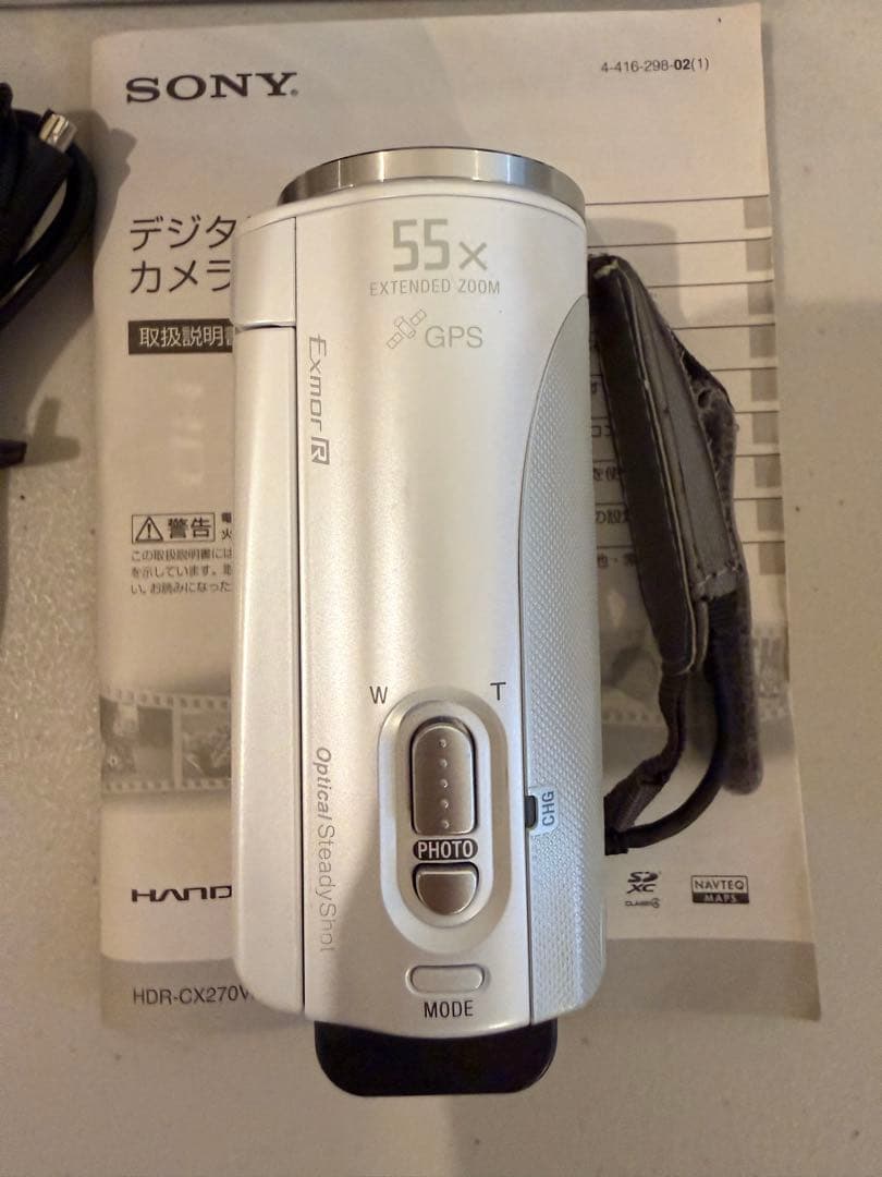 SONY HDR-CX270V HDビデオカメラ 本体