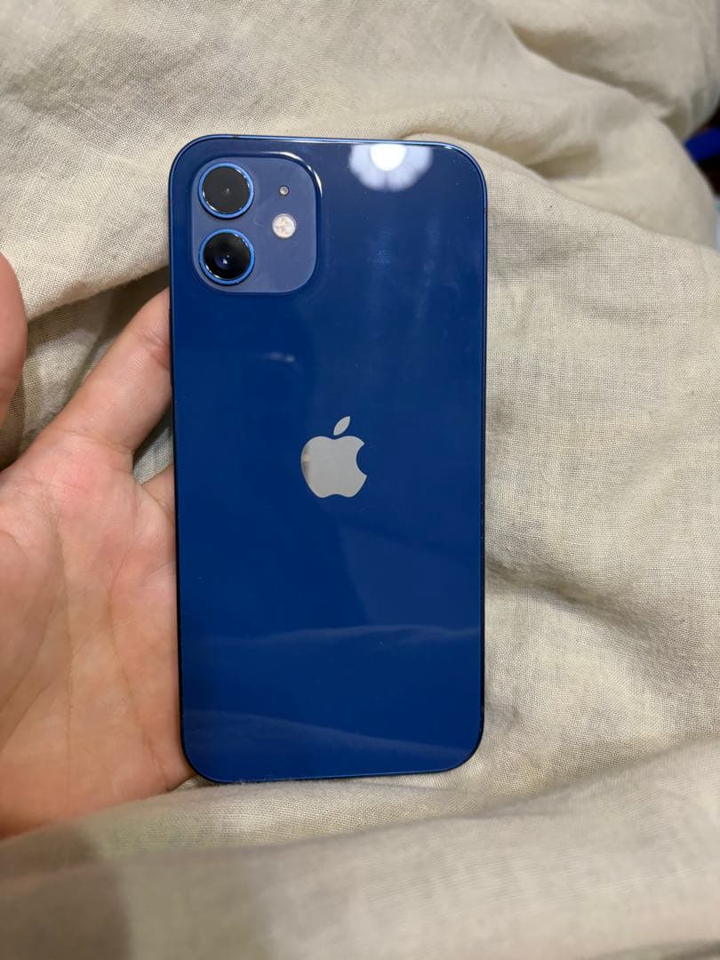 Apple iPhone12 本体 青