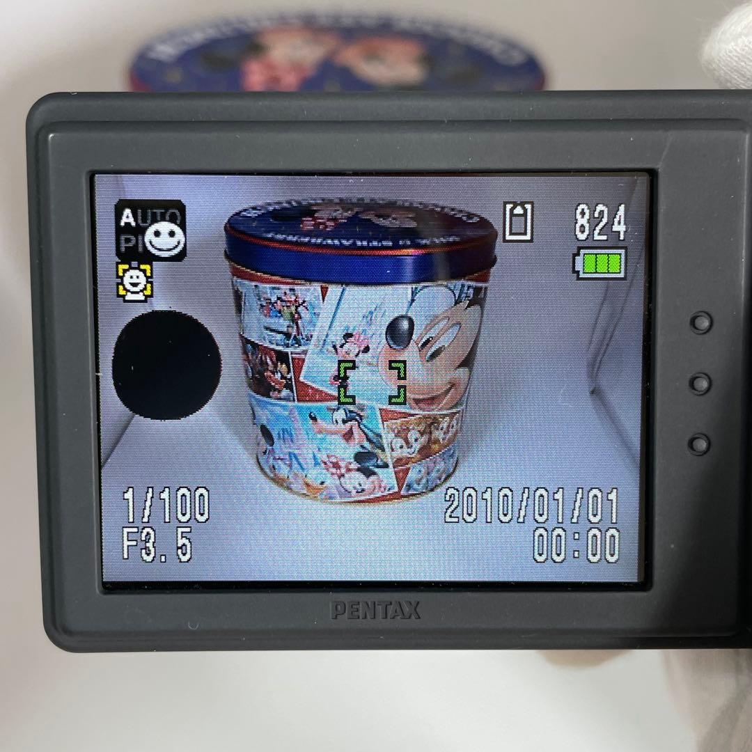 実写美⭕️外観美【動作確認済】PENTAX OPTIO H90 オールドコンデジ