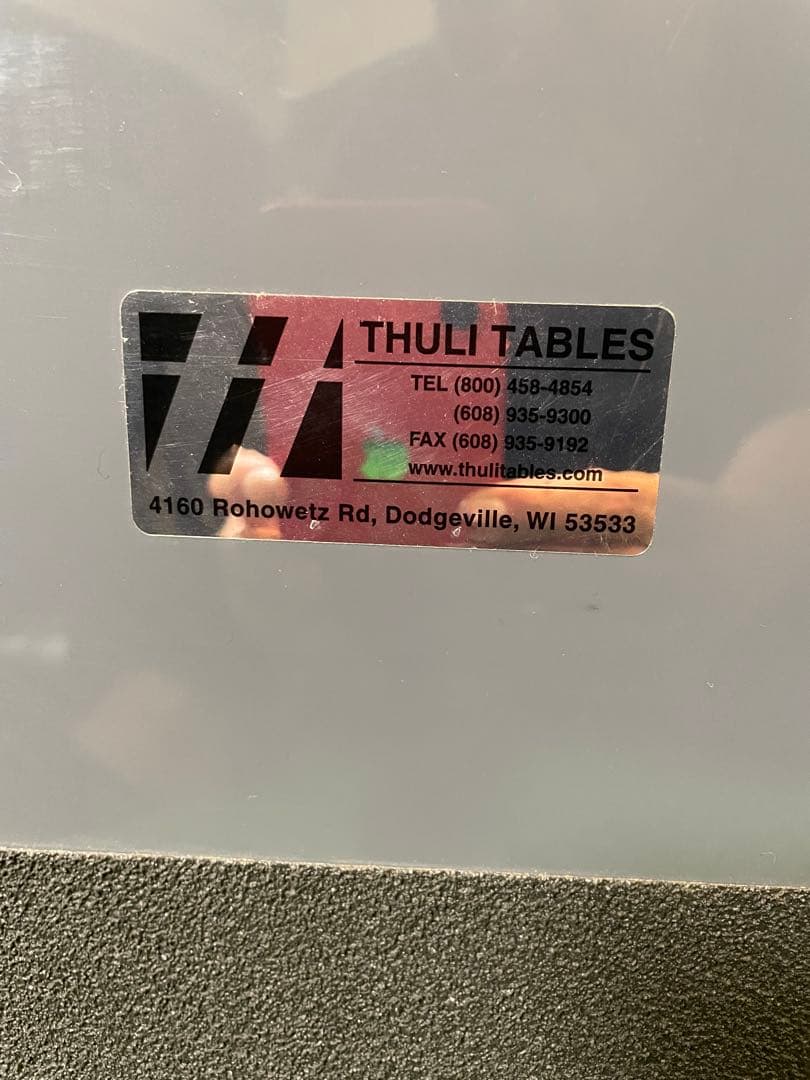 THULI TABLES ポータブルドロップ
