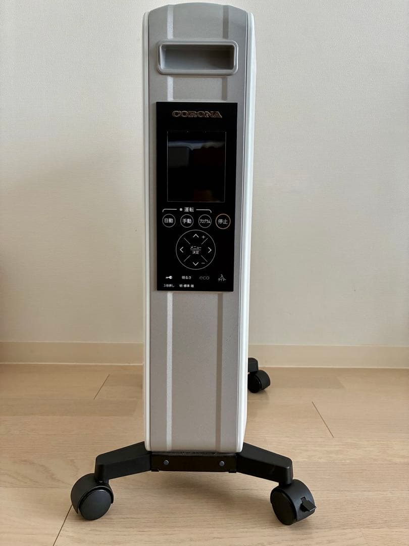 CORONA オイルレスヒーター ホワイト DHS-1219