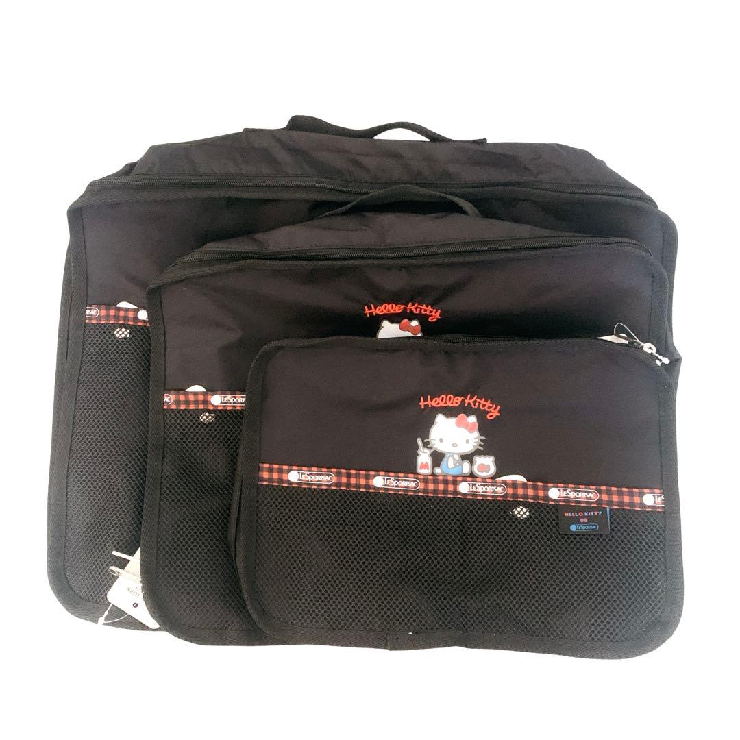 ✨新品タグ付 レスポートサック×ハローキティ トラベルポーチ 3点セット
