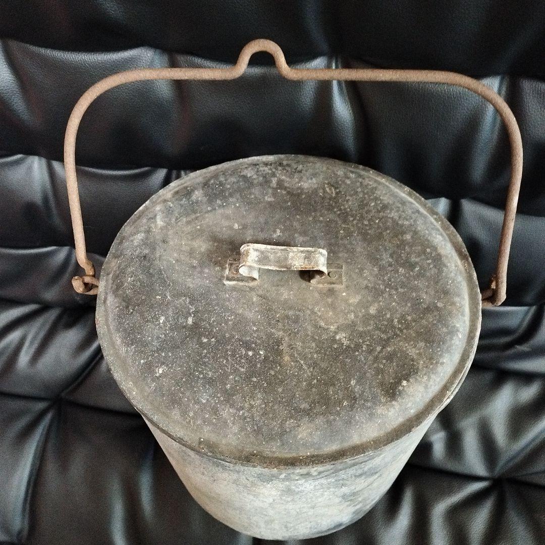 昭和レトロ　手洗い用水入れ　バケツ　手洗い器