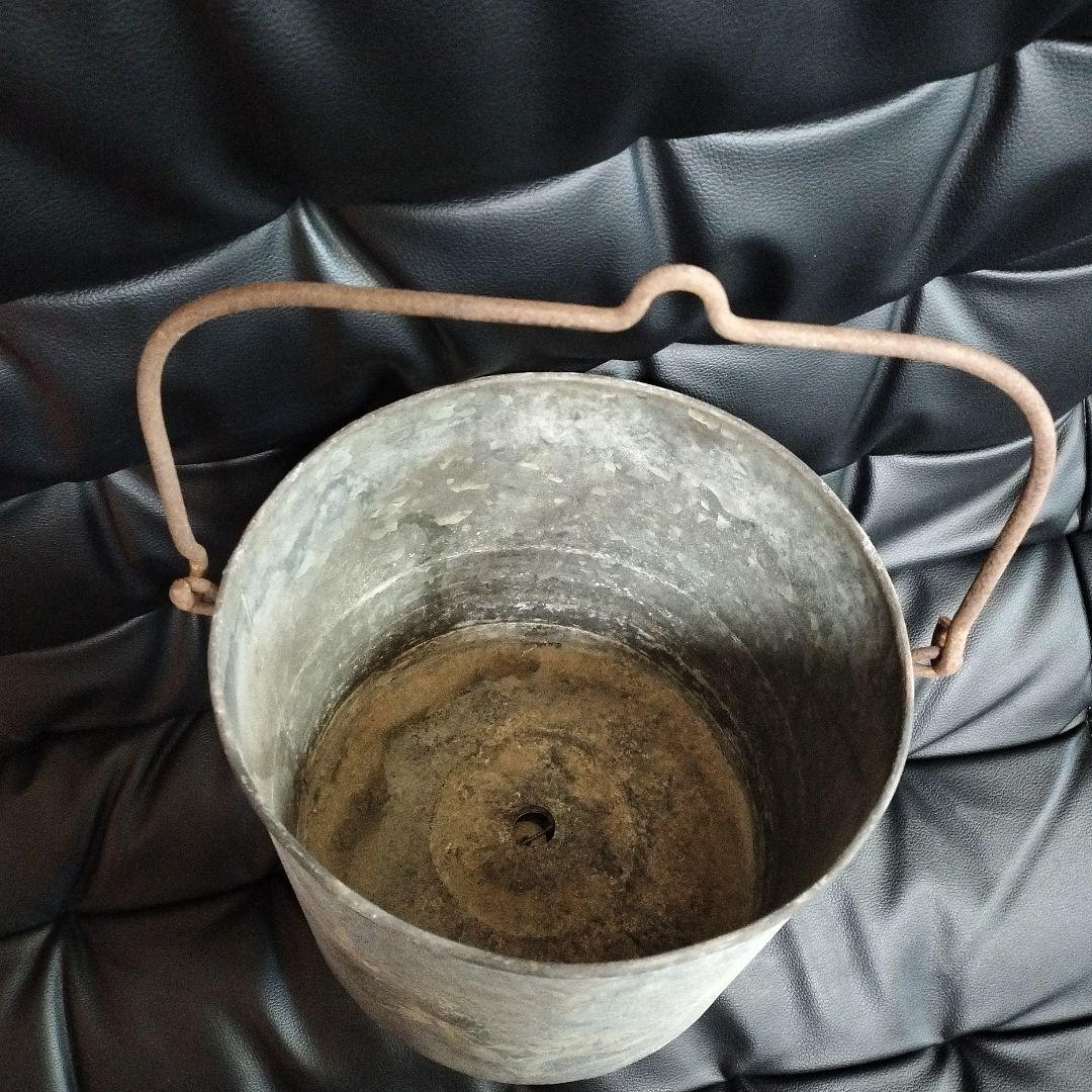 昭和レトロ　手洗い用水入れ　バケツ　手洗い器