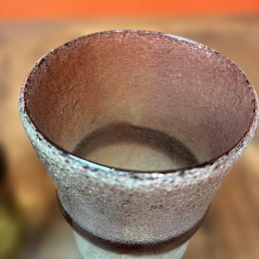 琉球ガラス　稲嶺盛吉　コップ　フリーカップ　ビールグラス