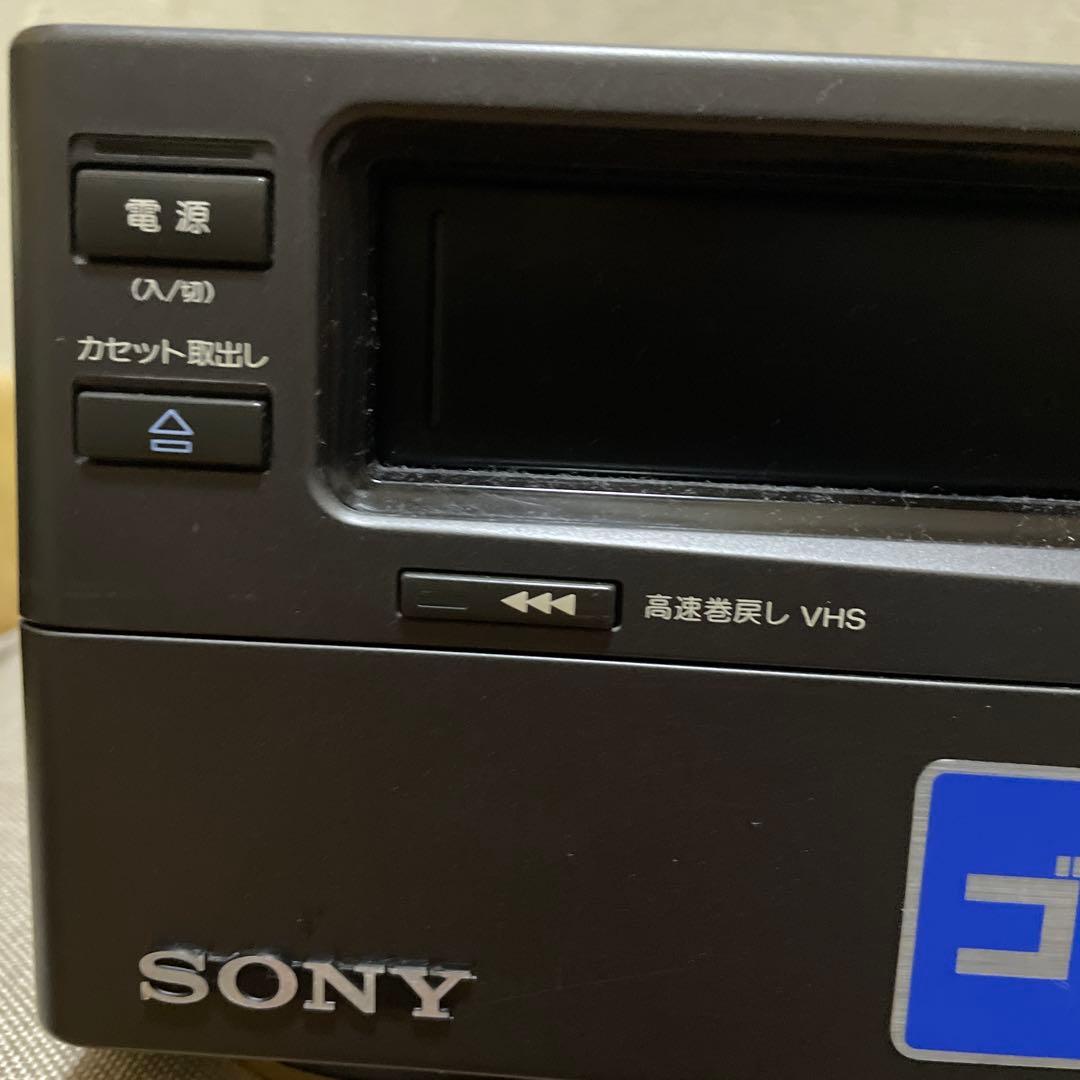 SONY VHS Video8ダブルビデオデッキ動作確認済