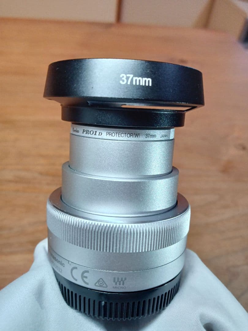 【レンズフード+レンズプロテクター付き】LUMIX G 12-32mm 返金保証
