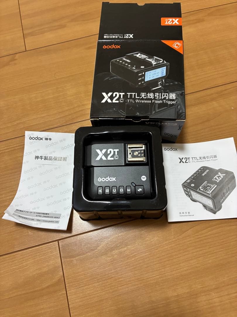 Godox X2T-C TTL ワイヤレスフラッシュトリガー 1/8000