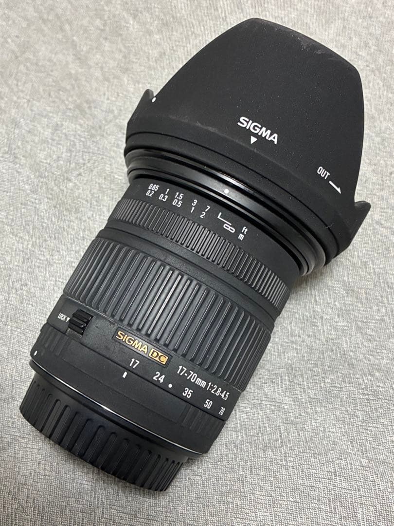 ⭐️美品⭐️シグマ SIGMA 17-70mm F2.8-4.5 DC キャノン用