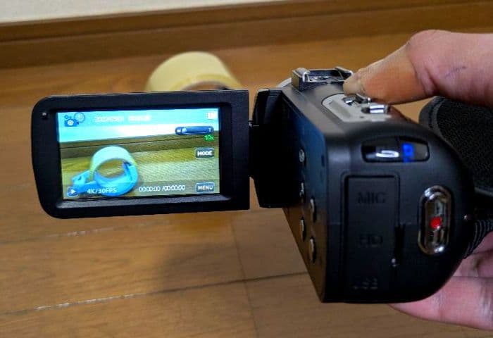 約5,000万画素 4Kビデオカメラ(Wi-Fi機能付き)
