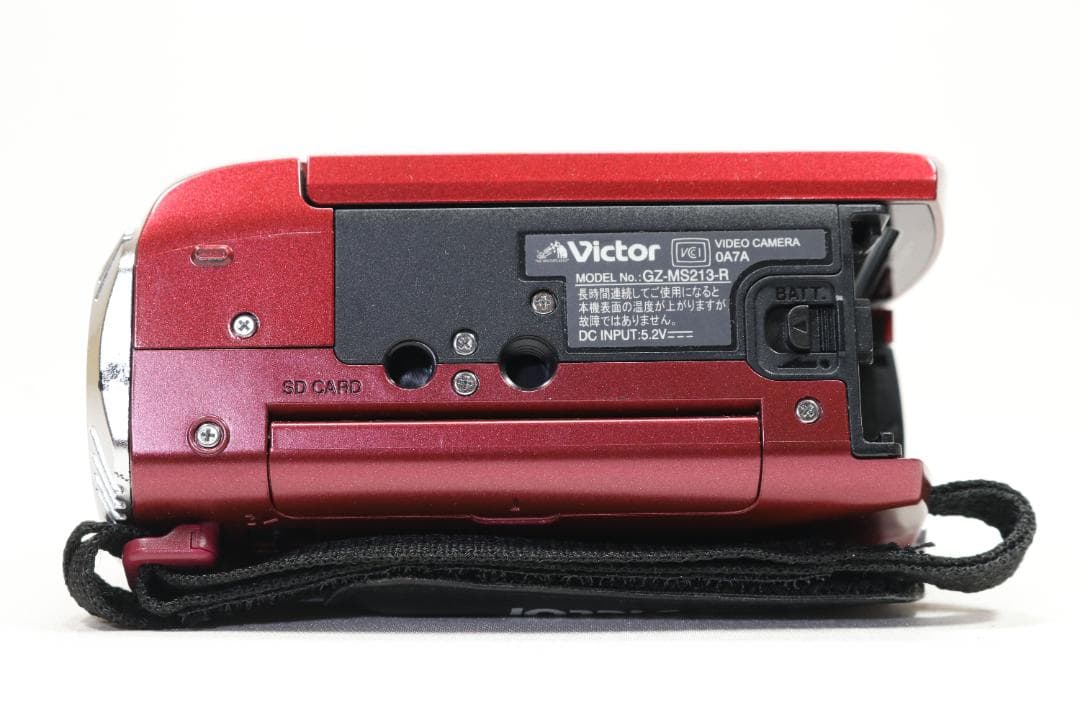 【動作品】Victor ビクター GZ-MS213-R ビデオカメラ 軽量 箱付