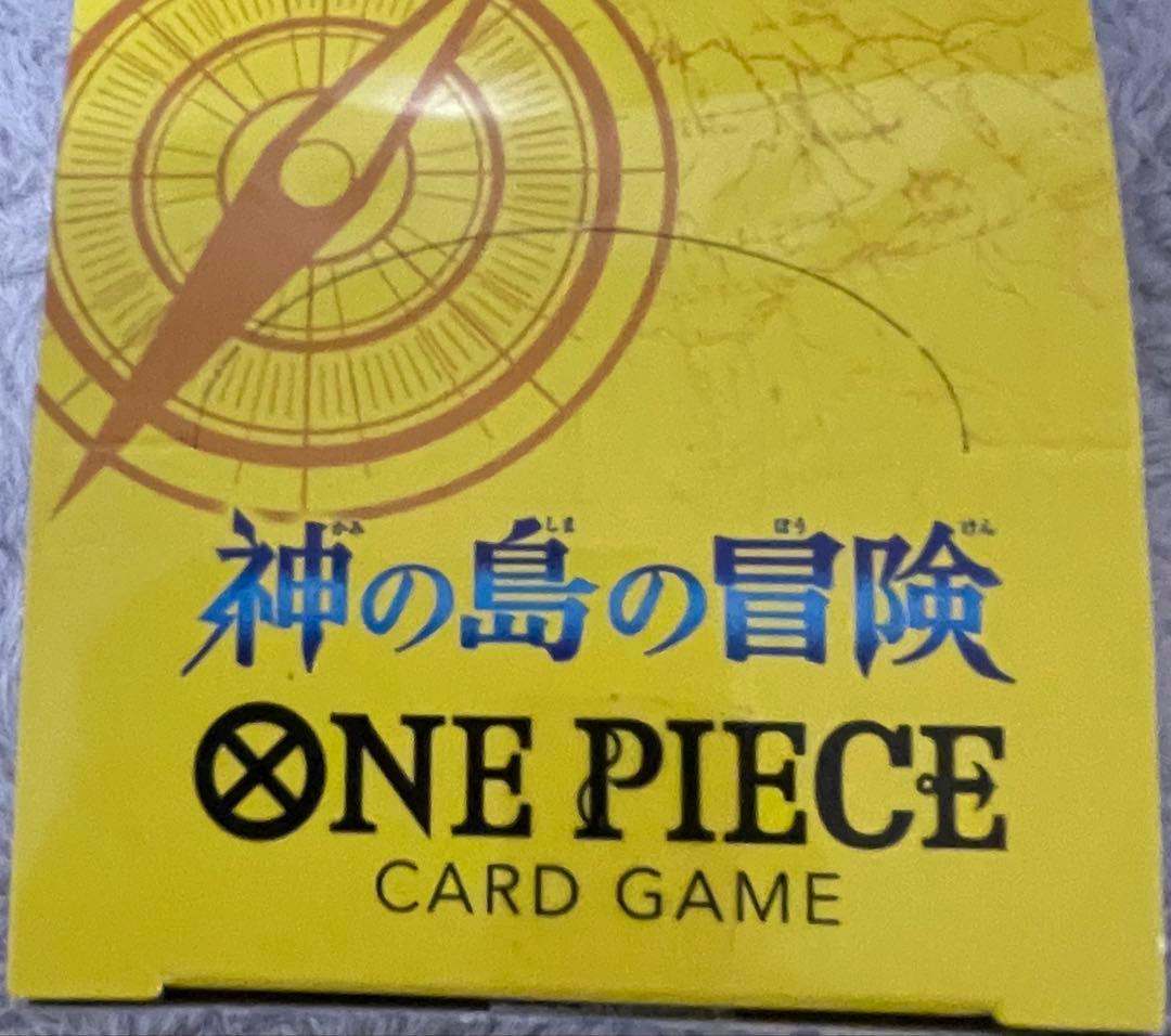 新品未開封　テープ付き　1BOX ワンピースカードゲーム　神の島の冒険BOX