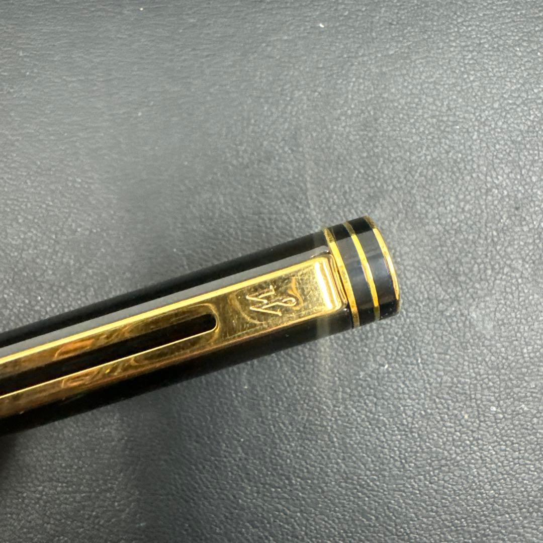 WATERMAN IDEAL 万年筆　ペン先18K 750 刻印あり　ブラック