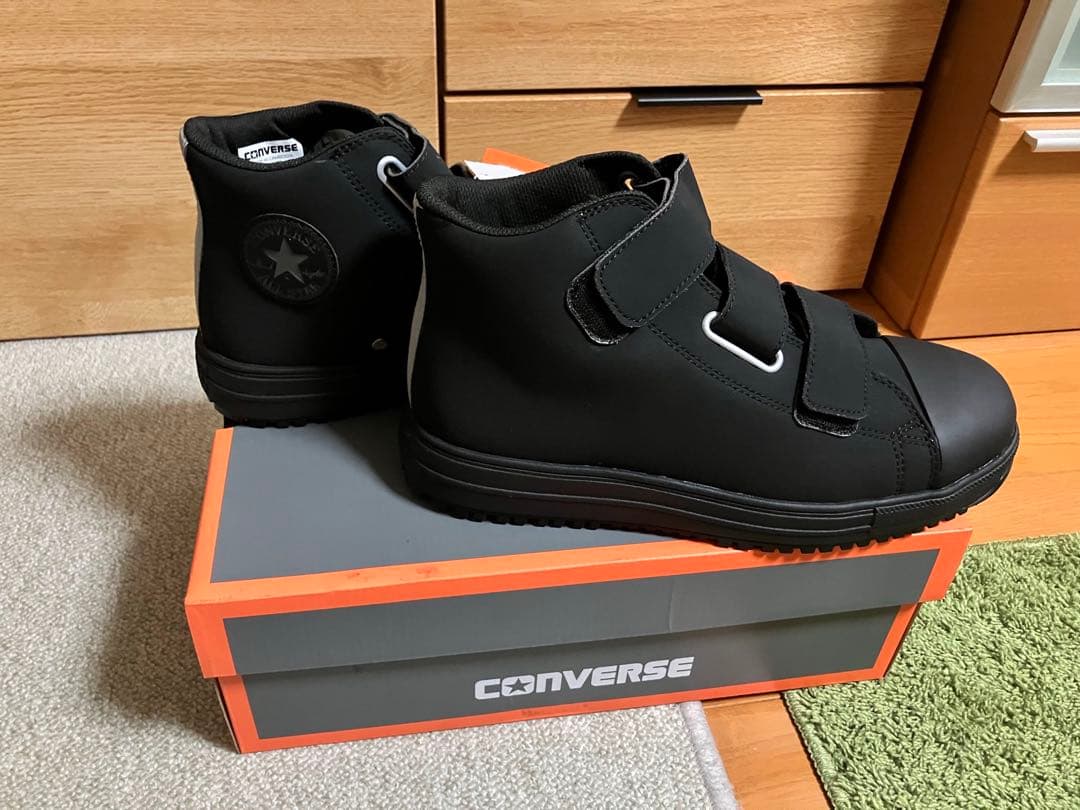 CONVERSE ハイカット安全靴 ブラック