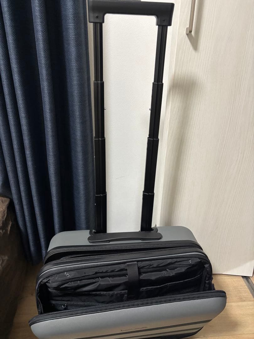 グレー キャリーカート 伸縮式ハンドル