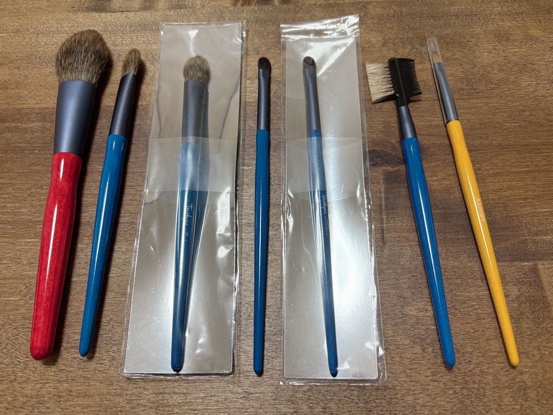 廃盤品 新品未使用 カネボウ 鉄舟コレクション 熊野筆 7本セット