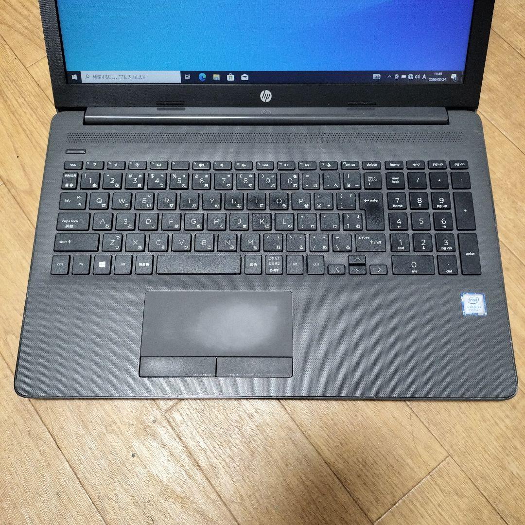 HP 250 G7 7世代 core i3 8GB M.2SSD バッテリー新品