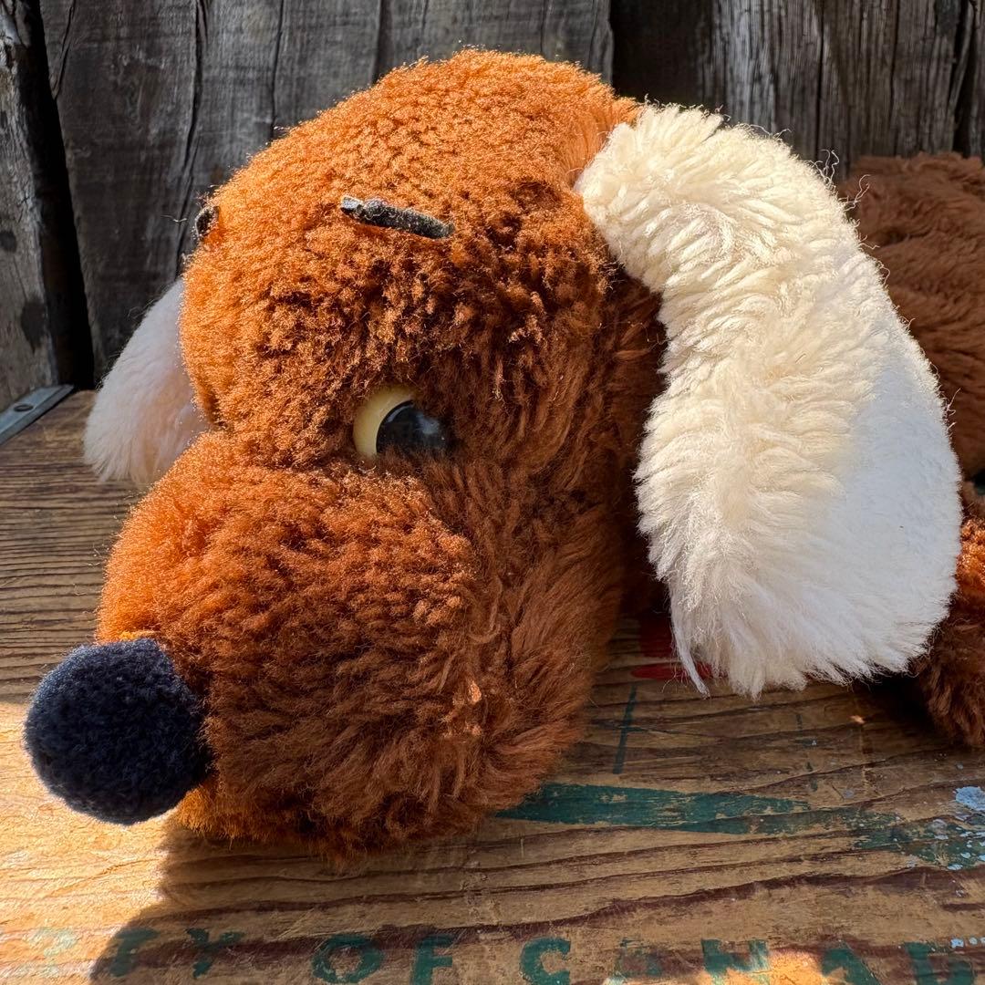 【1973 USA vintage】犬 ぬいぐるみ ダキン社 アメリカ