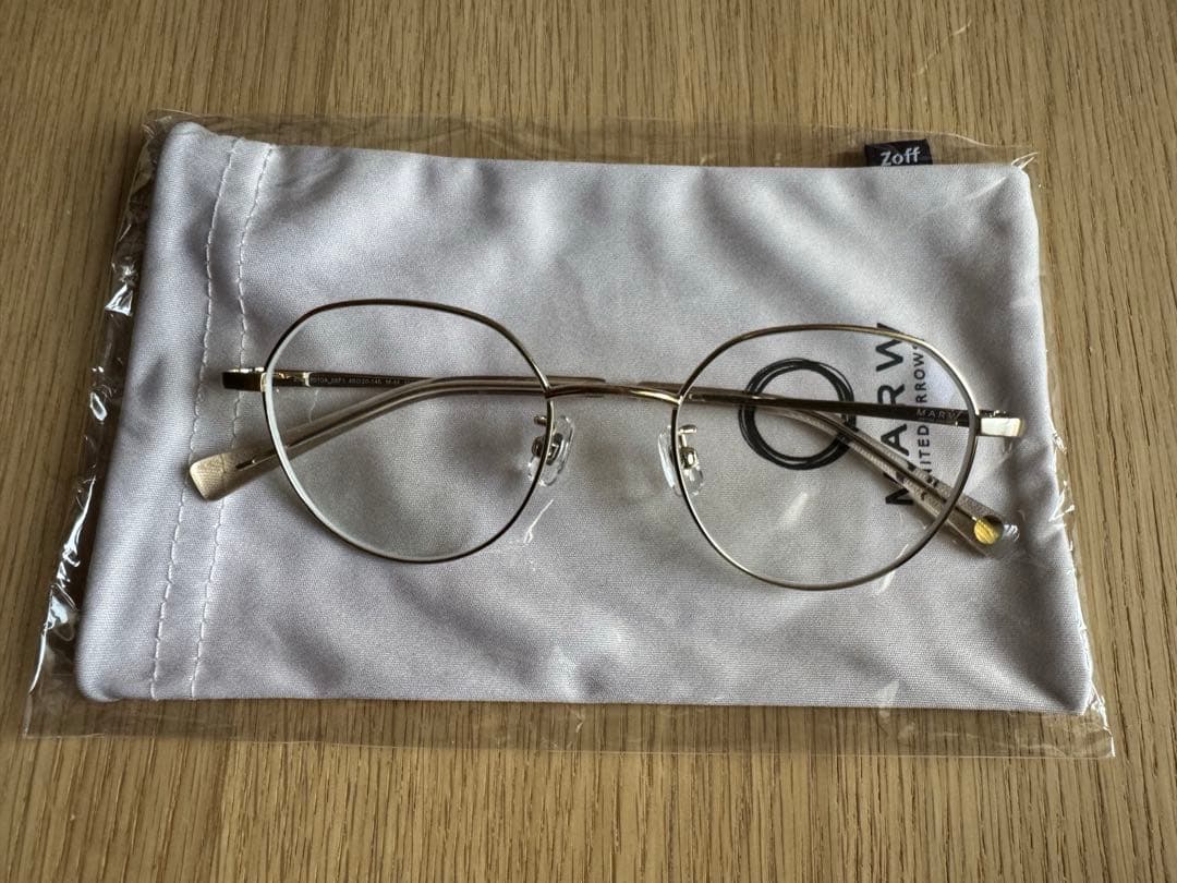 Zoff マルゥ MARW UNITED ARROWS ゴールド(マット)