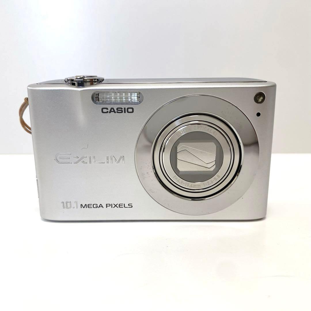 CASIO EXILIM ZOOM EX-Z100 デジカメ コンデジ シルバー