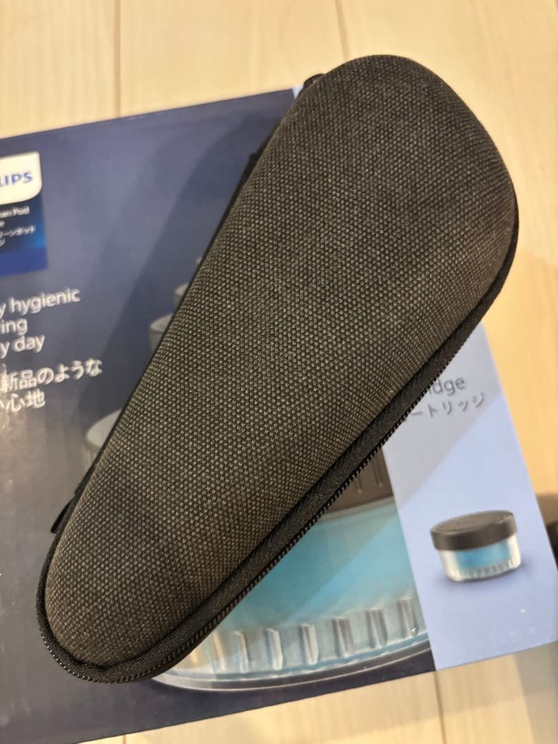 PHILIPS フィリップスS9696クリーンカートリッジ7個と純正替刃セット