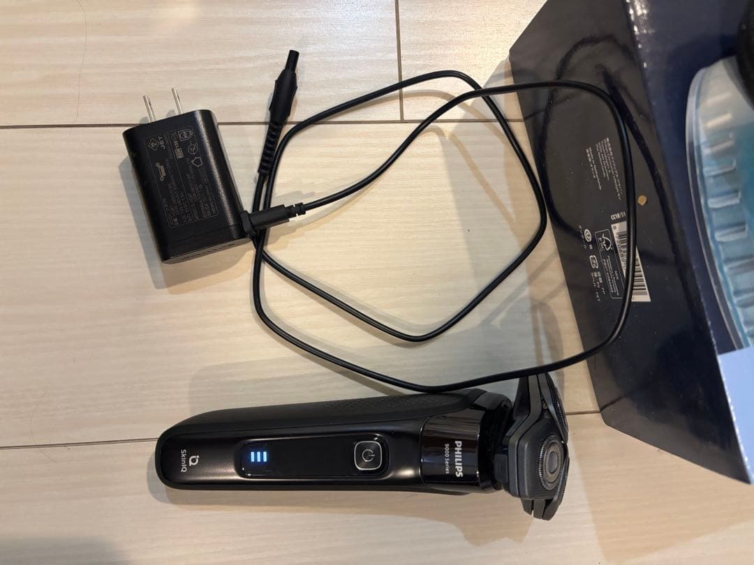PHILIPS フィリップスS9696クリーンカートリッジ7個と純正替刃セット