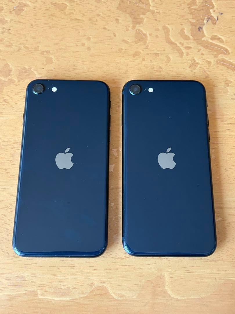 2台セット 【美品】iPhone SE3 64GB ブラック