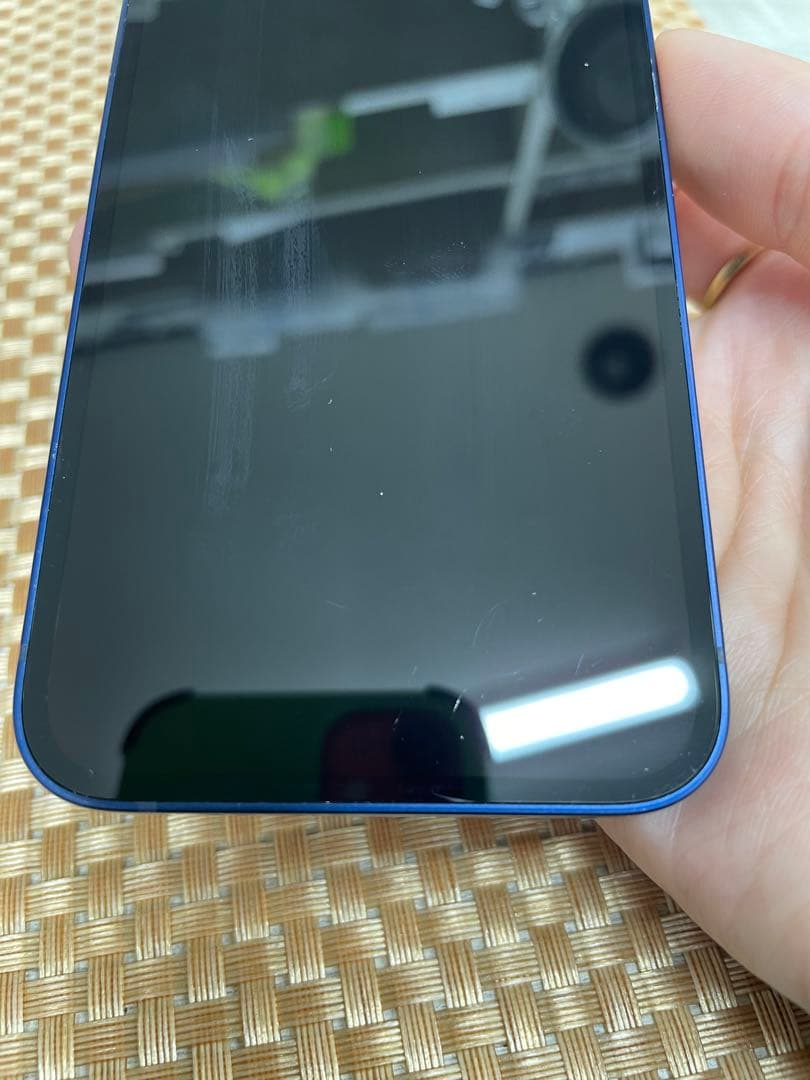 iPhone 12mini 128GBブルーSIMフリー【1488】